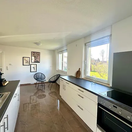 アパート Bonnystay Rheinfelden - 6 Personen - Kueche - Parkplatz - Terrasse *