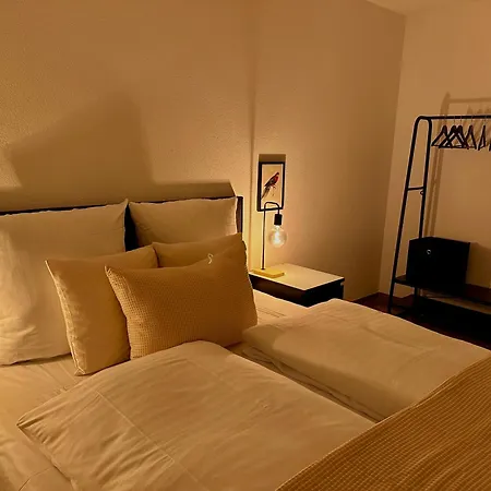 Bonnystay Rheinfelden - 6 Personen - Kueche - Parkplatz - Terrasse Karsau