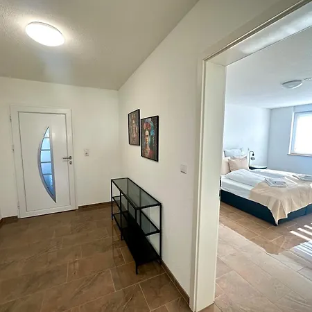 Bonnystay Rheinfelden - 6 Personen - Kueche - Parkplatz - Terrasse * Karsau