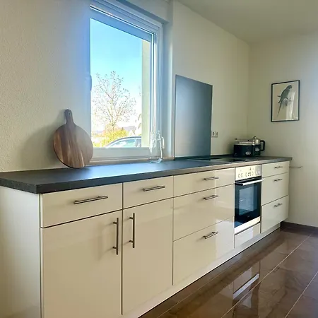 Bonnystay Rheinfelden - 6 Personen - Kueche - Parkplatz - Terrasse アパート