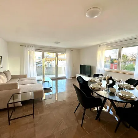 Apartment Bonnystay Rheinfelden - 6 Personen - Küche - Parkplatz - Terrasse *