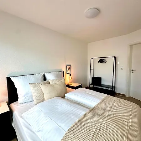 アパート Bonnystay Rheinfelden - 6 Personen - Kueche - Parkplatz - Terrasse Karsau